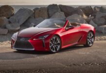 Lexus LC 500 convertible del 2023, con un buen rendimiento, comodidad y lujo