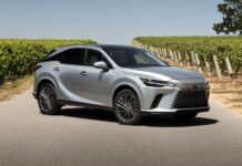 Lexus RX 350h del 2023, un SUV lujoso y económico a la vez
