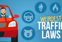 ¿ Cuales son las leyes de conducción más extrañas del mundo, aquí tienes algunas de ellas ?