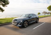 Audi Q8 Sportack e-tron del 2024, un SUV eléctrico cómodo y seguro