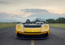 El primer Hyper Barchetta eléctrico del mundo, y primer automóvil fabricado por Automobili Pininfarina